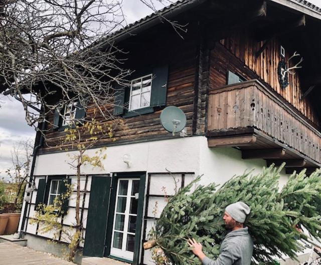 Forest Chalet, 15 Min To Salzburg Olt Town, And Most Beautiful Lakes, Secluded Location, 1,000 Sqm Garden, Mountainview, Panorama Sauna, Bath Whirlpool, Bbq&Bikes&Sunbeds For Free, Up To 10 P Golling an der Salzach Extérieur photo