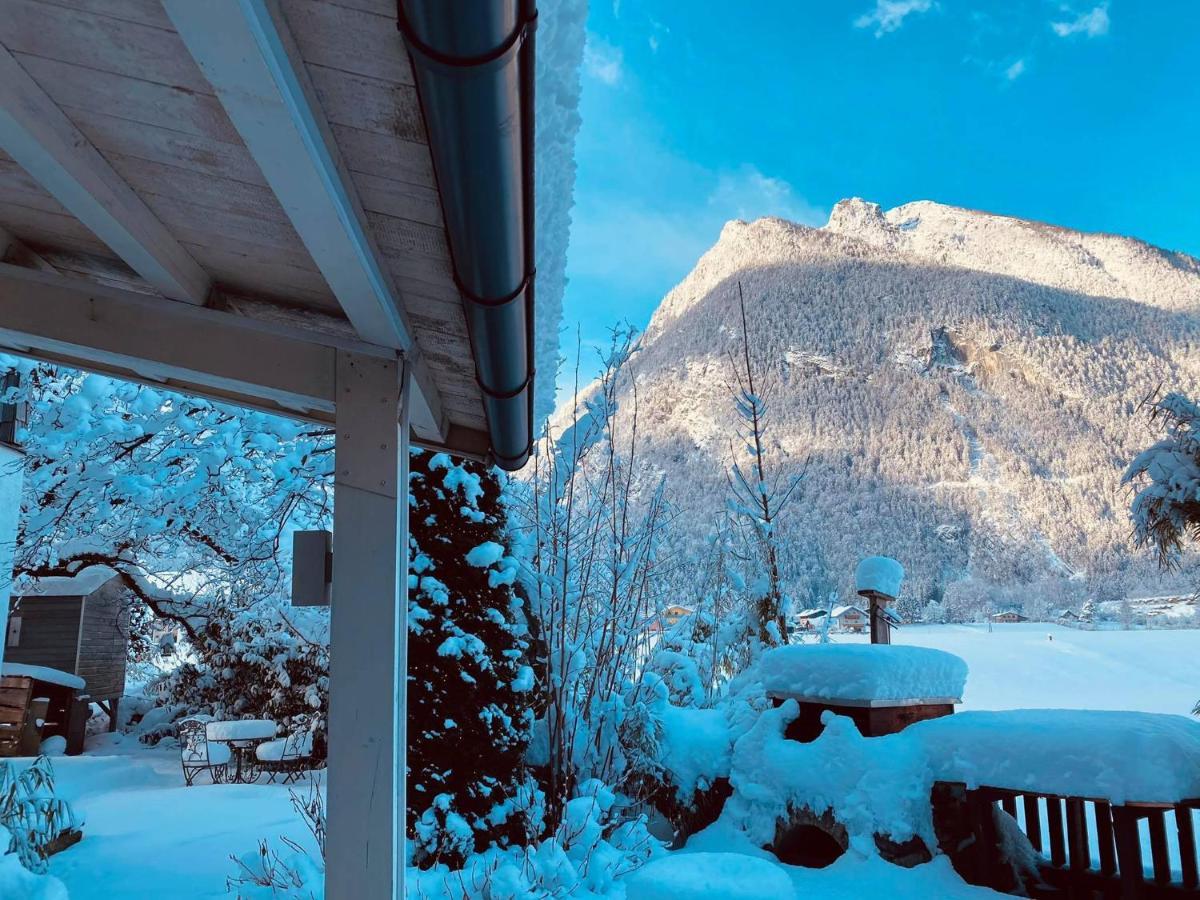 Forest Chalet, 15 Min To Salzburg Olt Town, And Most Beautiful Lakes, Secluded Location, 1,000 Sqm Garden, Mountainview, Panorama Sauna, Bath Whirlpool, Bbq&Bikes&Sunbeds For Free, Up To 10 P Golling an der Salzach Extérieur photo